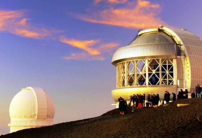 Обсерватория на склоне Мауна-Кеа 2