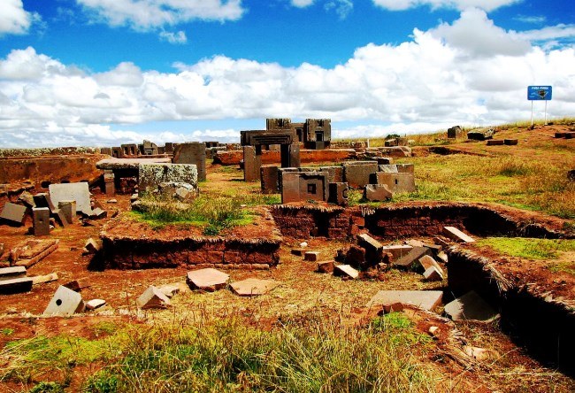 The megalithic complex of Puma Punku in La Paz 2