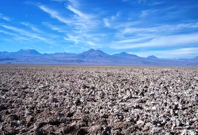 Atacama is the driest desert in the world 4