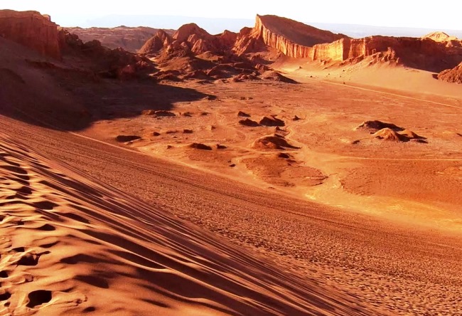 Atacama is the driest desert in the world 5