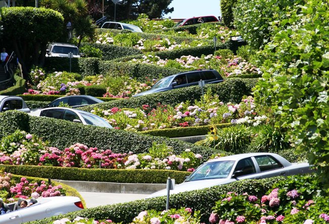 Lombard Street the most winding street in the world 4