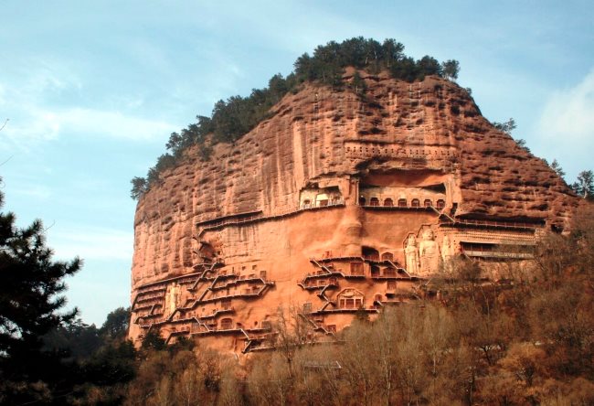 Храм Майджишан в Ганьсу 2 1488.аз