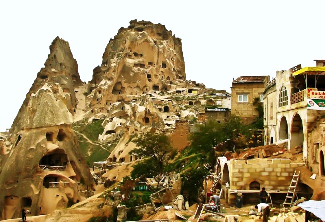 Каменный городок Каппадоки 5