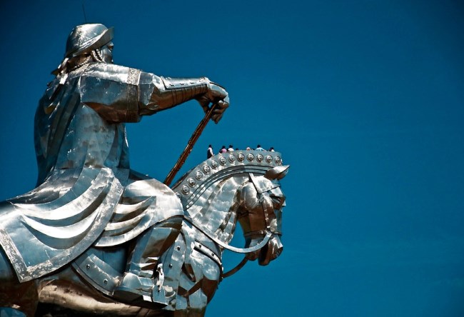Statue of Genghis Khan near Ulaanbaatar 4