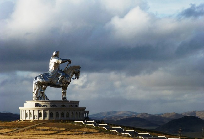Statue of Genghis Khan near Ulaanbaatar 5