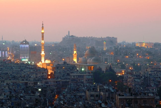 The most populated city in Syria is Aleppo 5