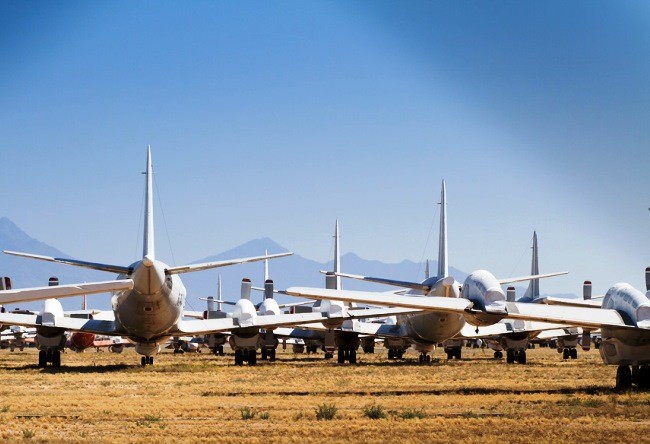 Airplanes cemetery in Tuscon 2