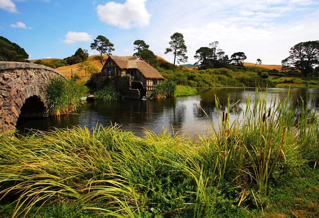 Деревня Хоббитон в Новой Зеландии 8