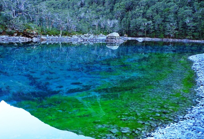New Zealand the Blue Lake Crystal 5