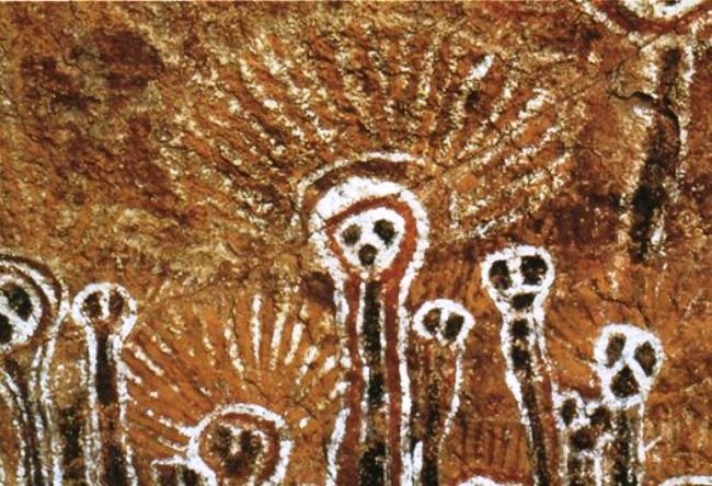 Unusual petroglyphs Australia 3