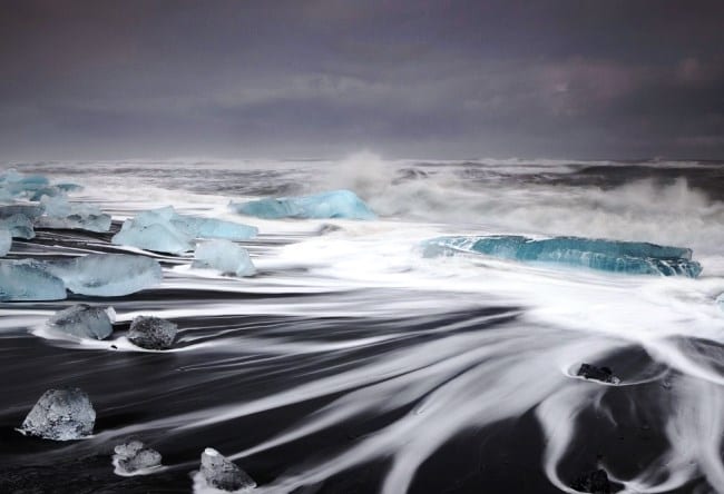 Ледниковая лагуна Исландии  озеро Екюльсаурлоун 2
