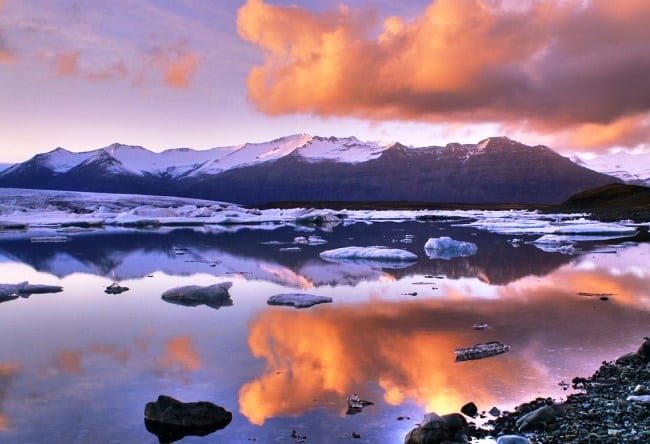 Ледниковая лагуна Исландии  озеро Екюльсаурлоун 4