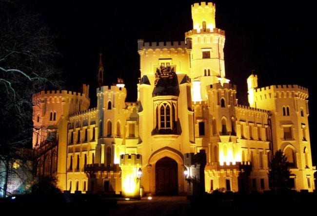 Орлиное гнездо Чехии  замок Глубока-над Влатовой 5