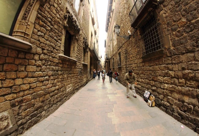Барселона исторический центр города 2