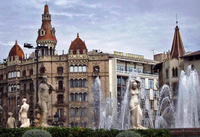 Барселона исторический центр города 5