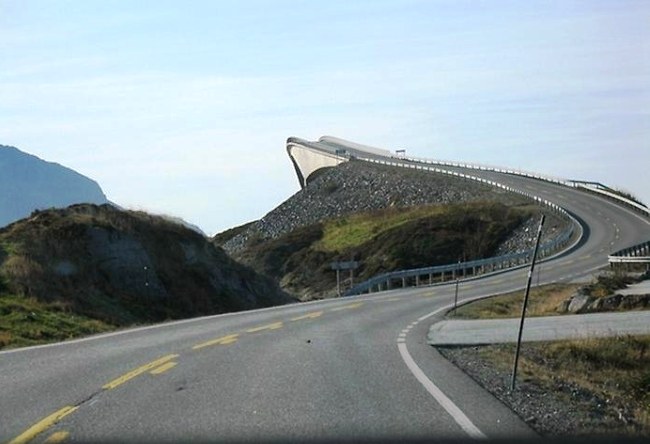 Bridge to Nowhere or surprise Atlantic Road 4