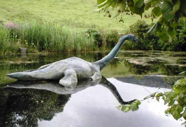 A monster with a long neck named Nessie 3