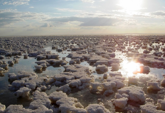 The saltiest lake in Russia 3