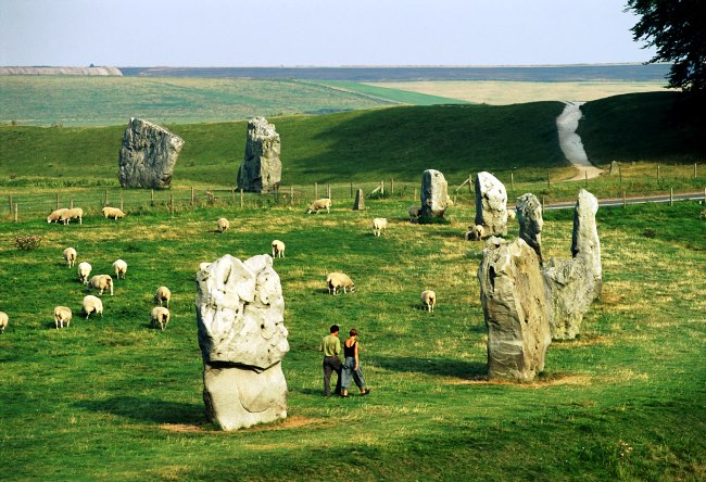 Megalithic complex in the north of Avebury Wiltshire 5