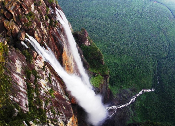 Самый большой водопад в мире Анхель 4