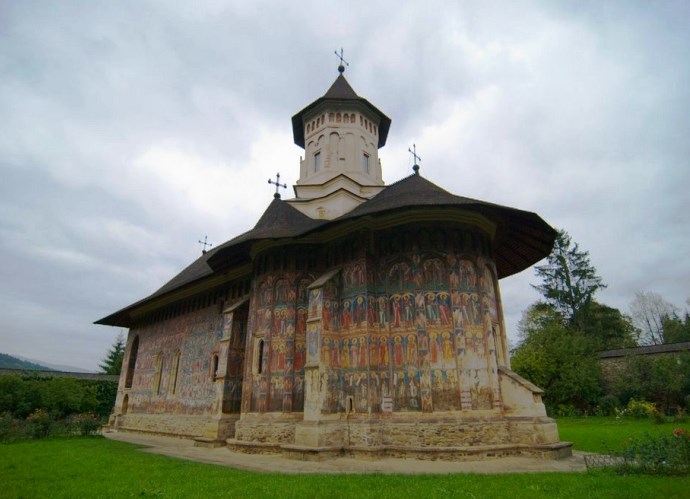 Европа и ее достопримечательности монастырь Молдовица 5