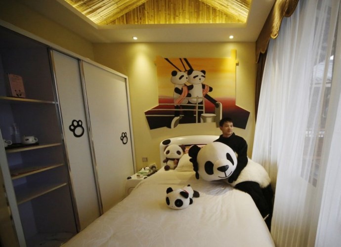 Интересные места Азии Panda Hotel  гостиница ставшая брендом 2