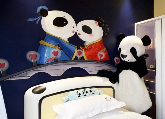 Интересные места Азии Panda Hotel  гостиница ставшая брендом 5