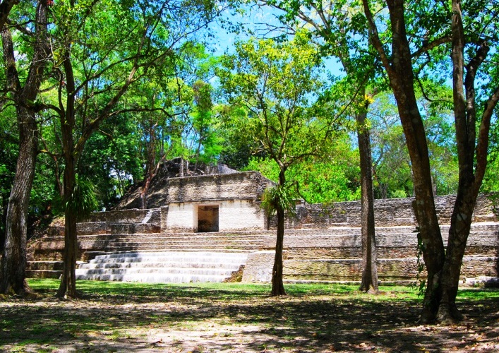 Путешествие по Америке древний город майя Кахаль Печ 2