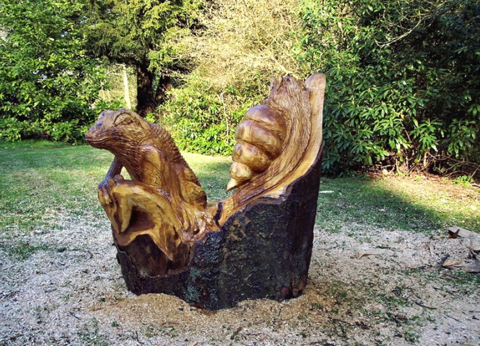 Деревянные скульптуры 3