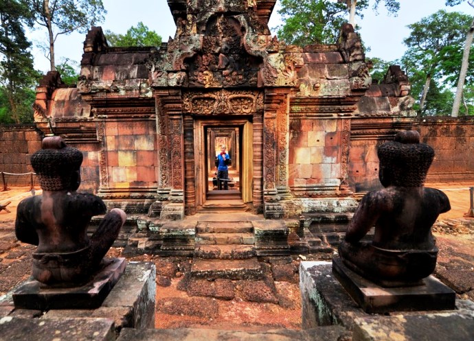 Непостижимая Азия храмовый комплекс Бантеайсрей Камбоджа 5