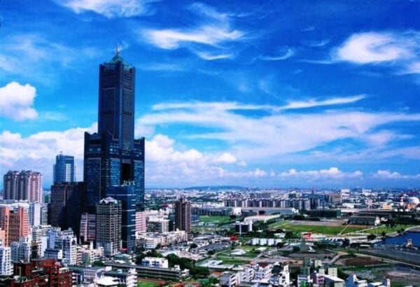 Skyscraper Tuntex Sky Tower in Kaohsiung
