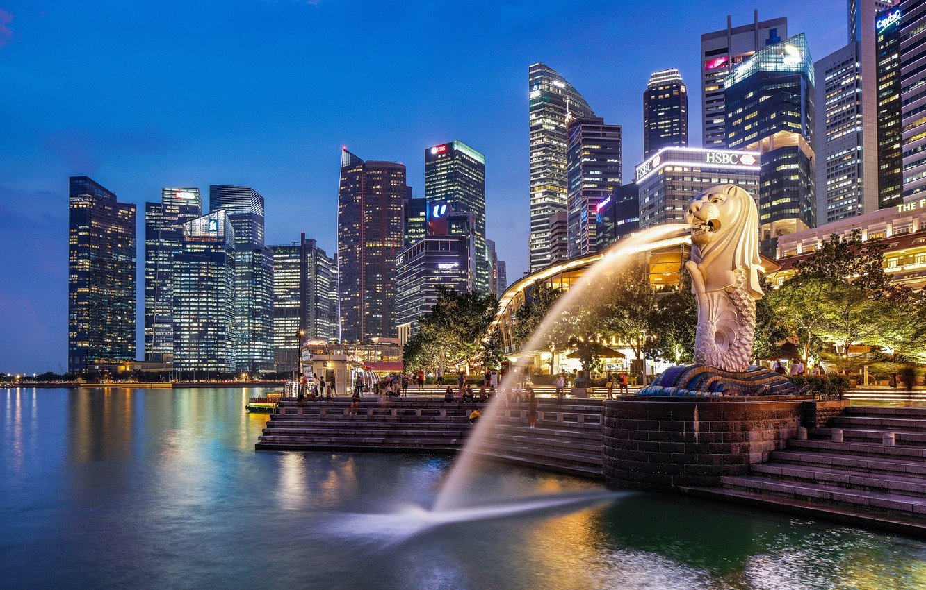 merlion-park-singapore-singapur-fontan-gorod